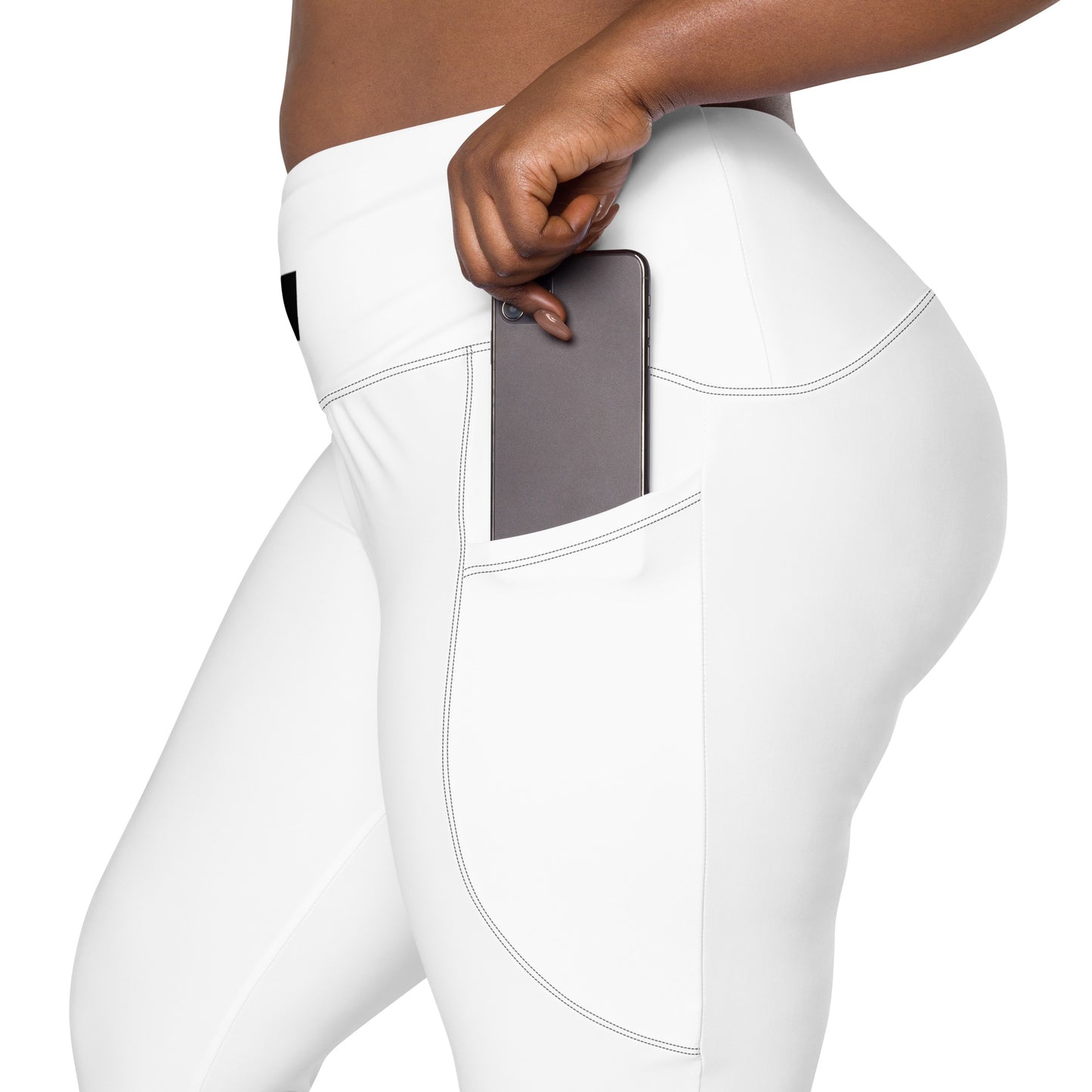 Ïndigo Crossover leggings with pockets