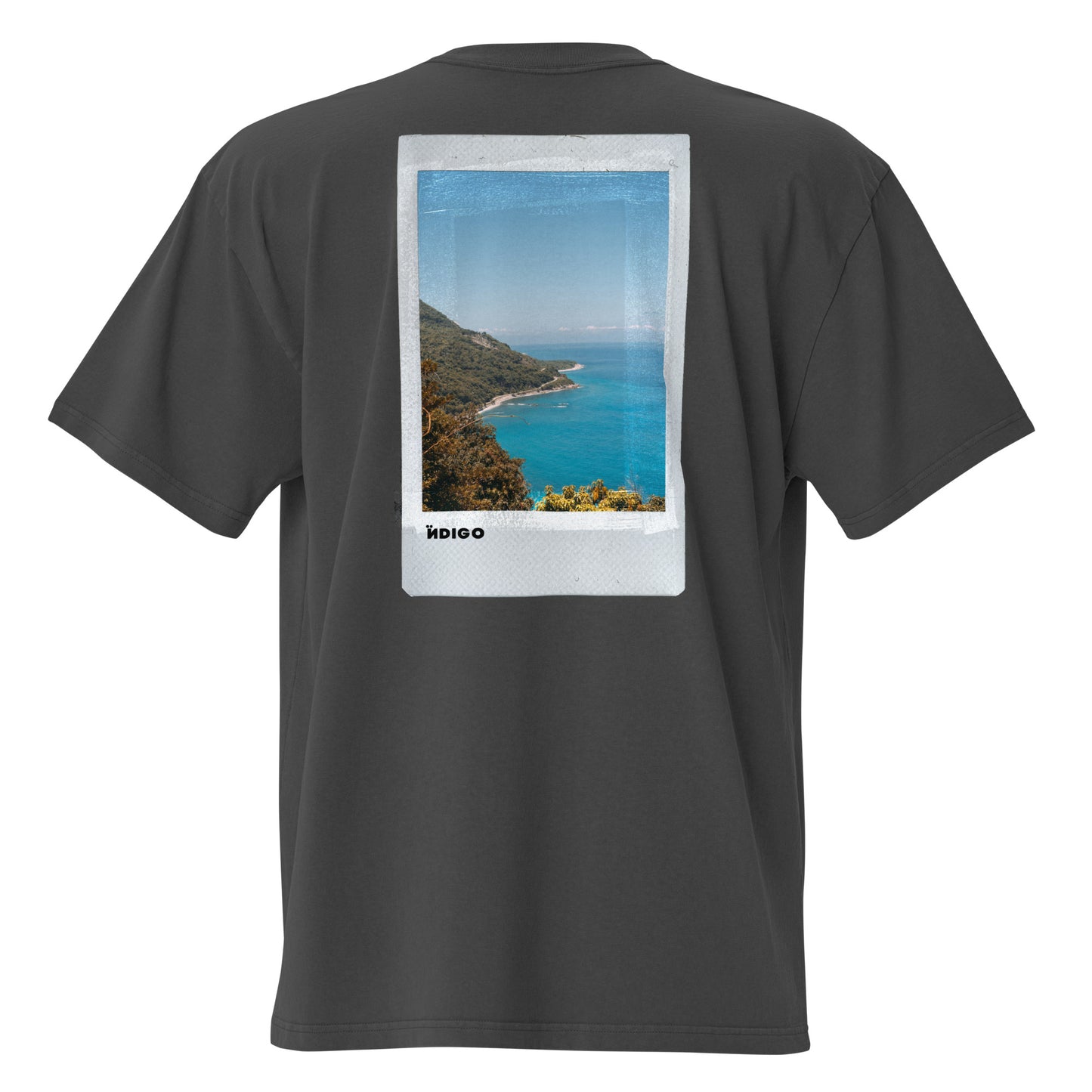 Ïndigo Polaroid Oversized faded t-shirt