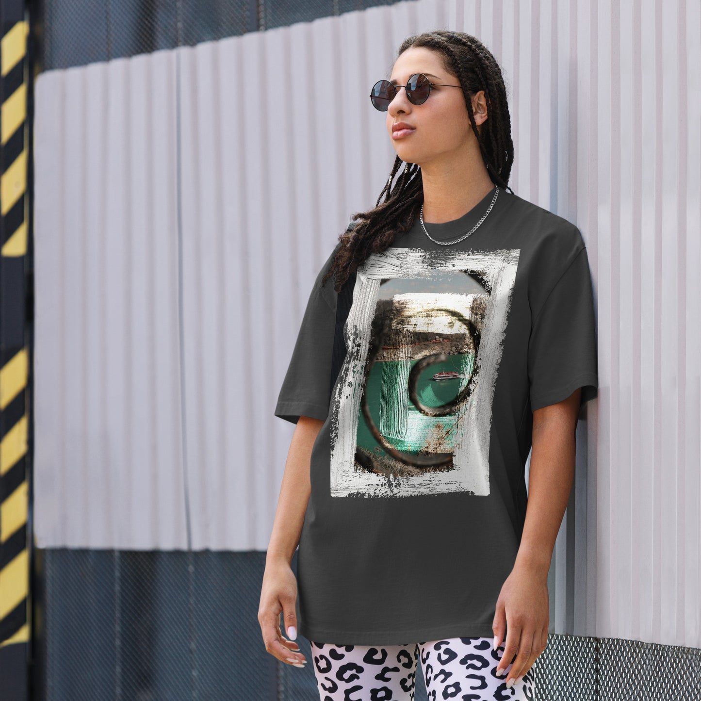 Niagara Oversized faded t-shirt