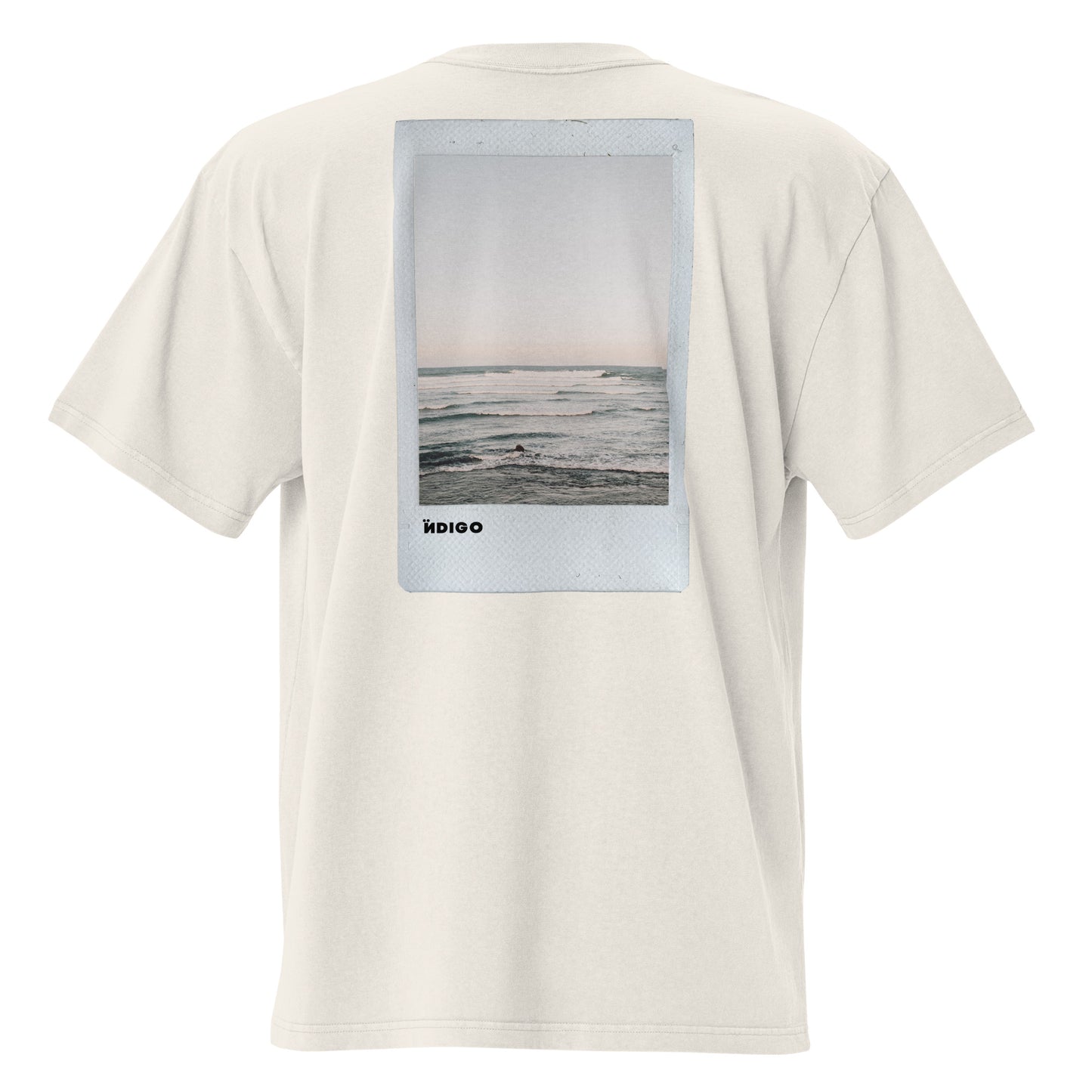 Ïndigo Polaroid Oversized faded t-shirt