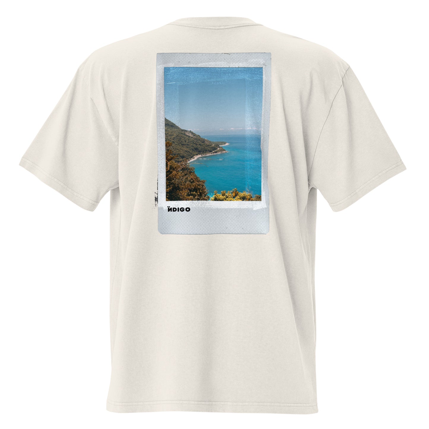 Ïndigo Polaroid Oversized faded t-shirt