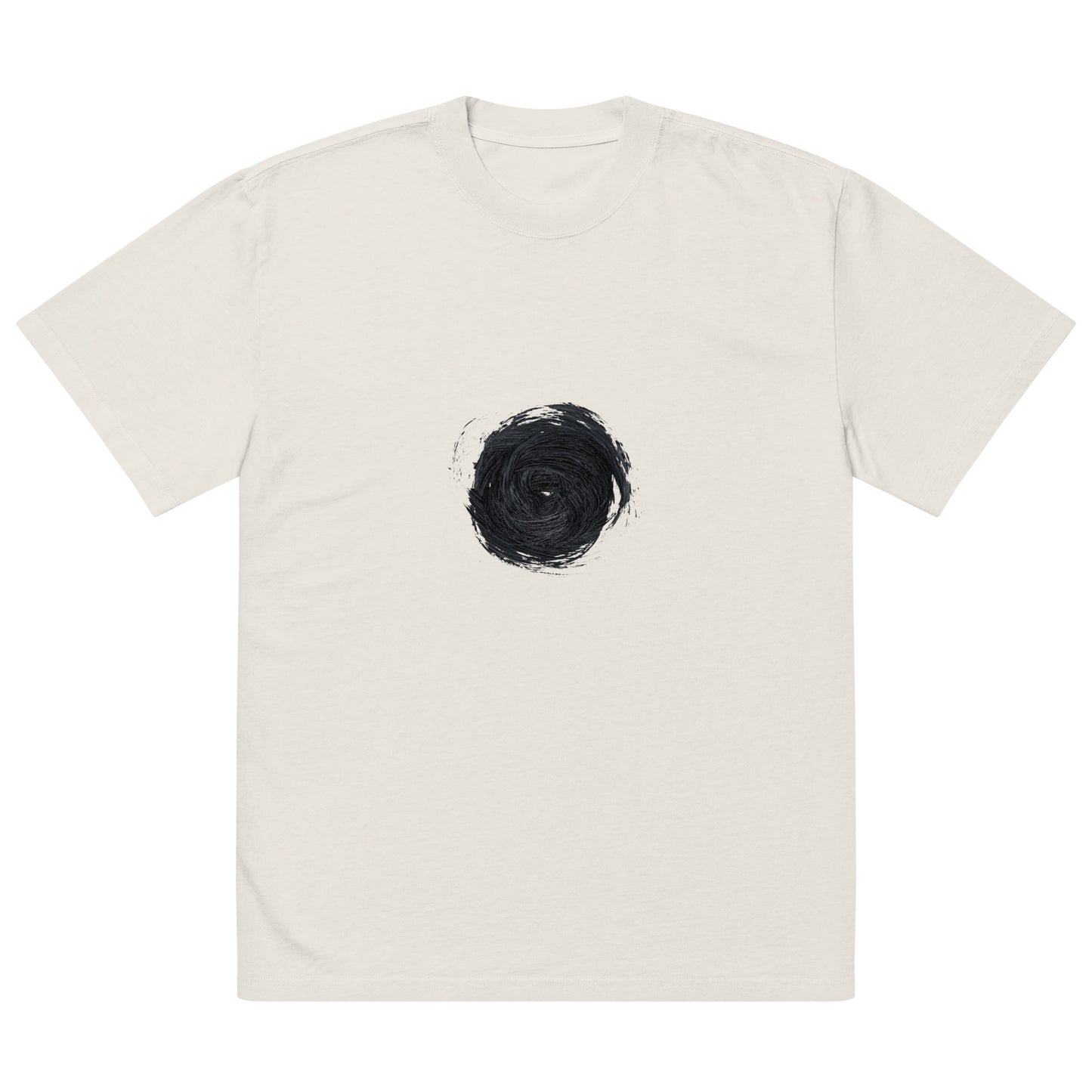 Ïndigo Black hole Oversized faded t-shirt