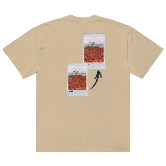 Ïndigo Polaroid Oversized faded t-shirt