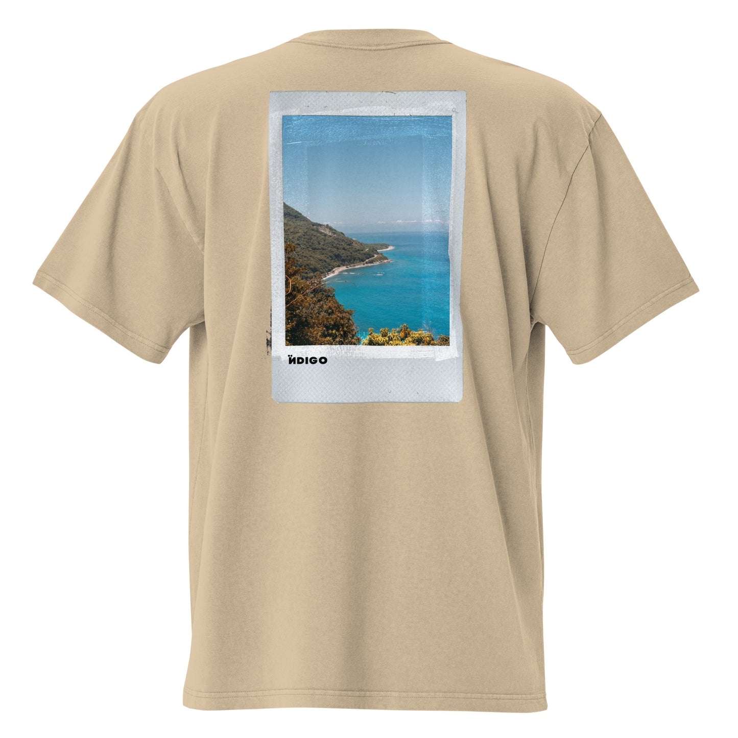 Ïndigo Polaroid Oversized faded t-shirt