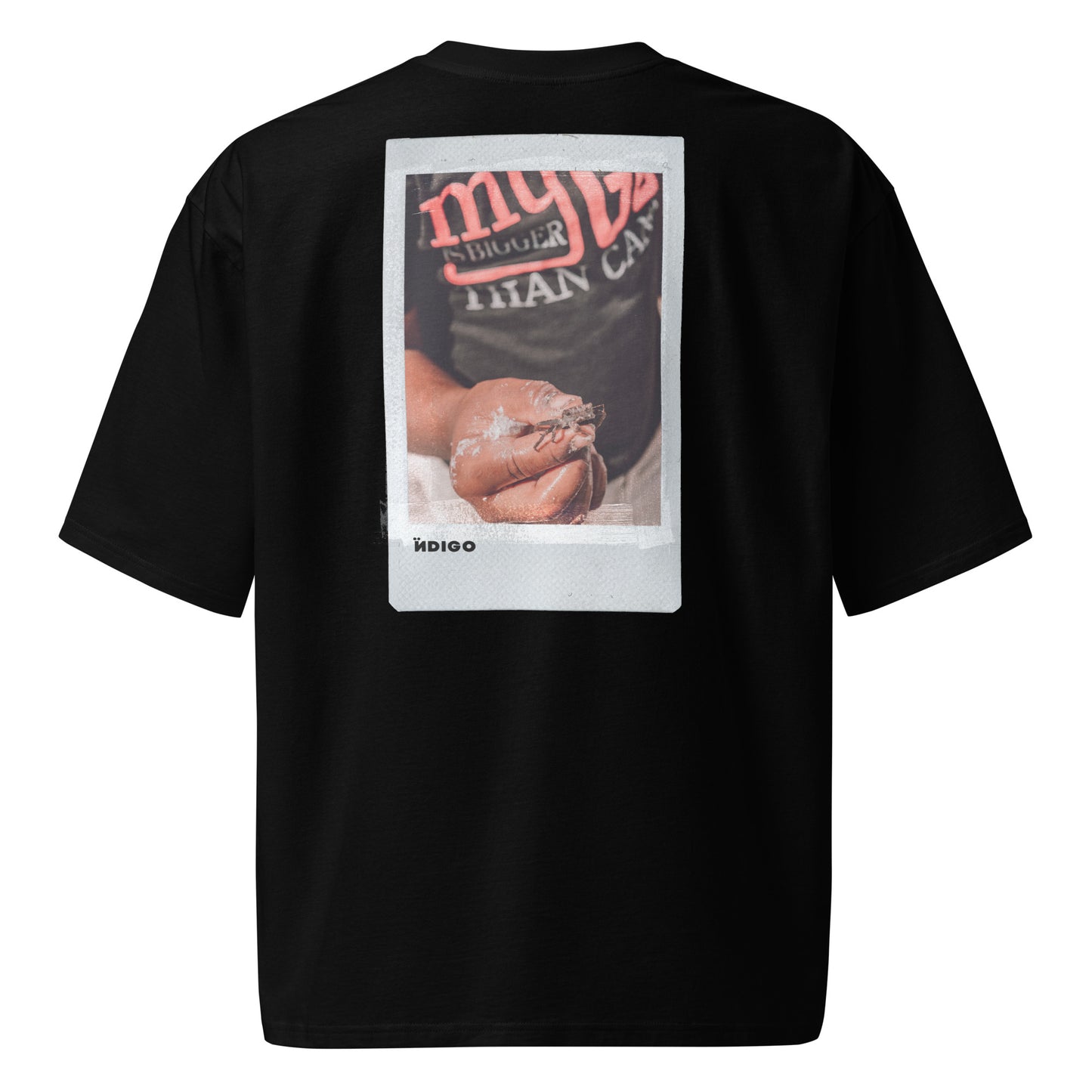 Ïndigo Polaroid Oversized heavyweight t-shirt