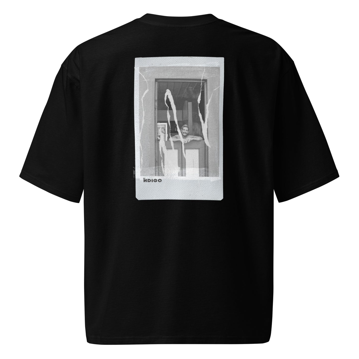 Ïndigo Polaroid Oversized heavyweight t-shirt