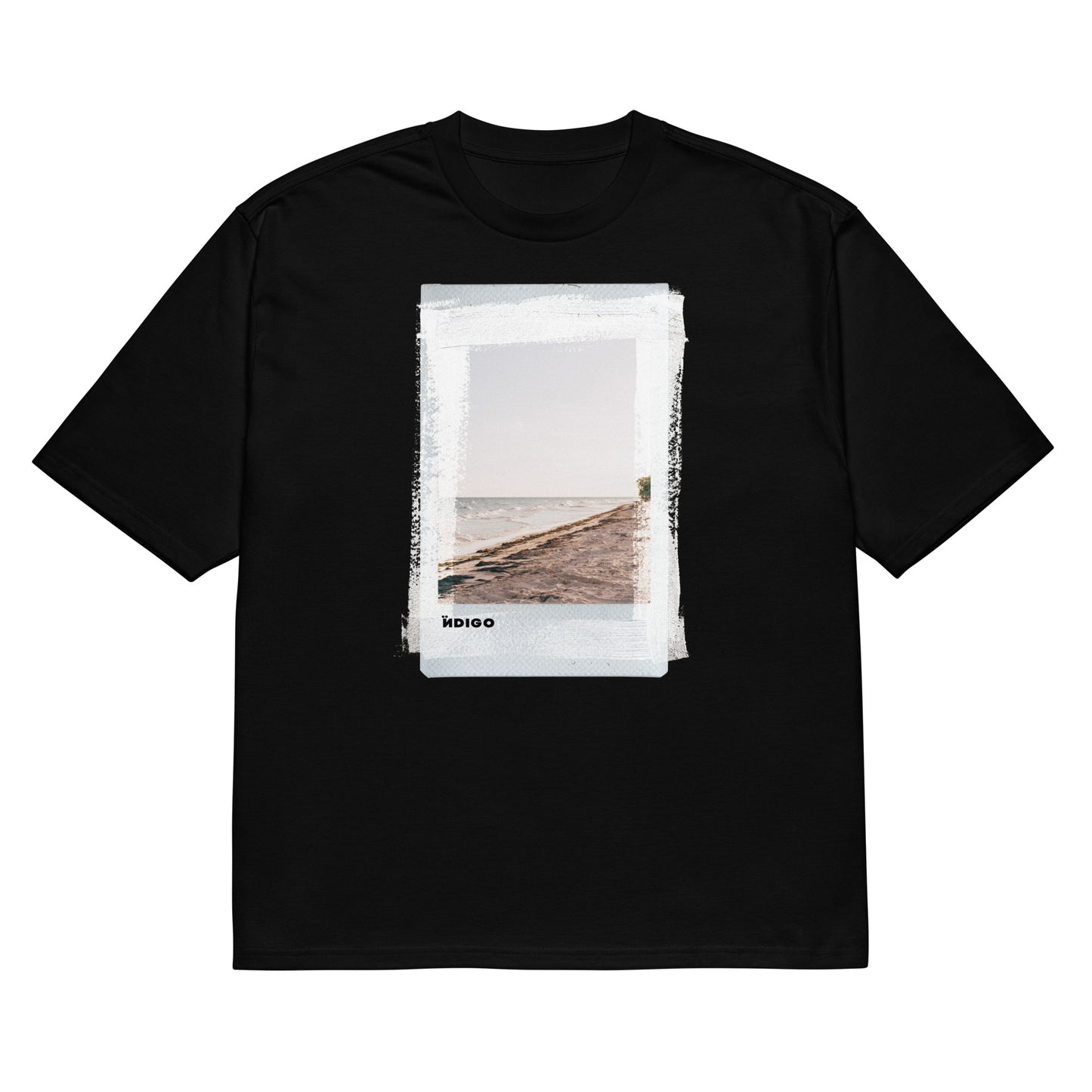 Ïndigo love's beach Oversized t-shirt