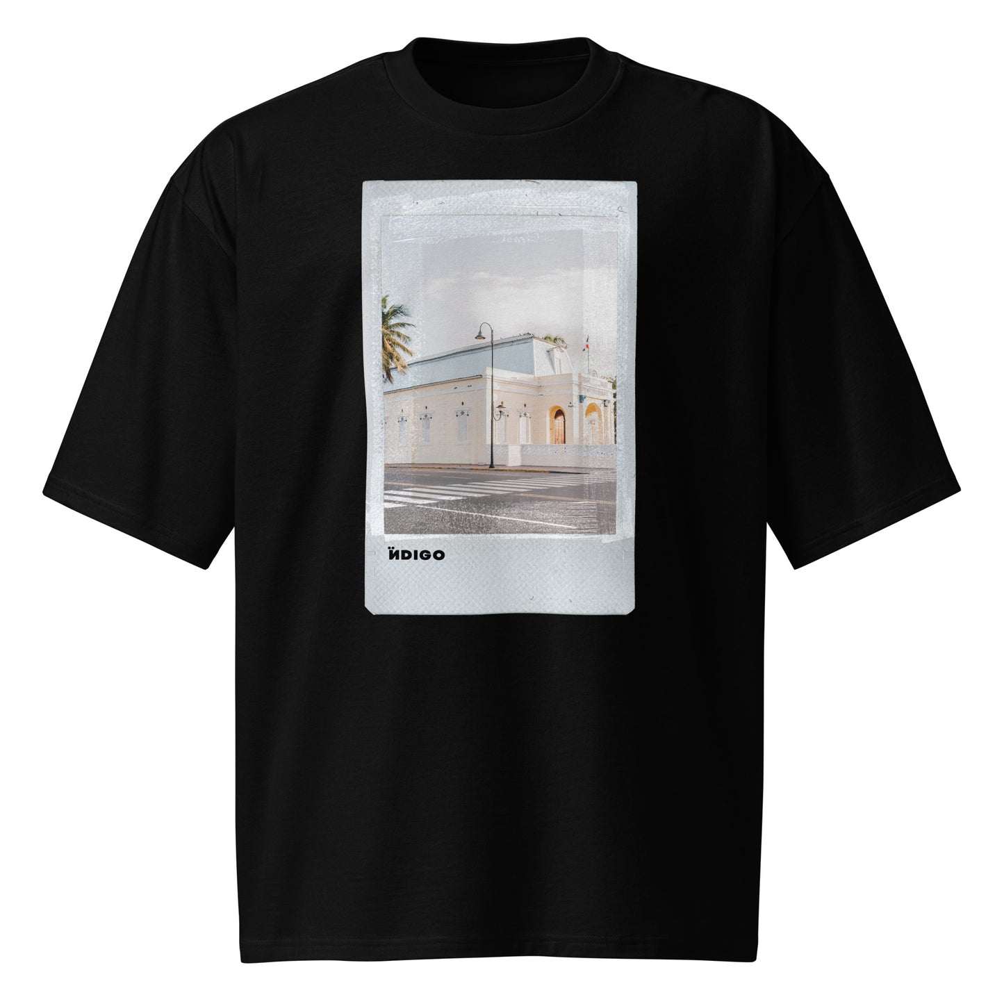 Ïndigo Polaroid Oversized heavyweight t-shirt