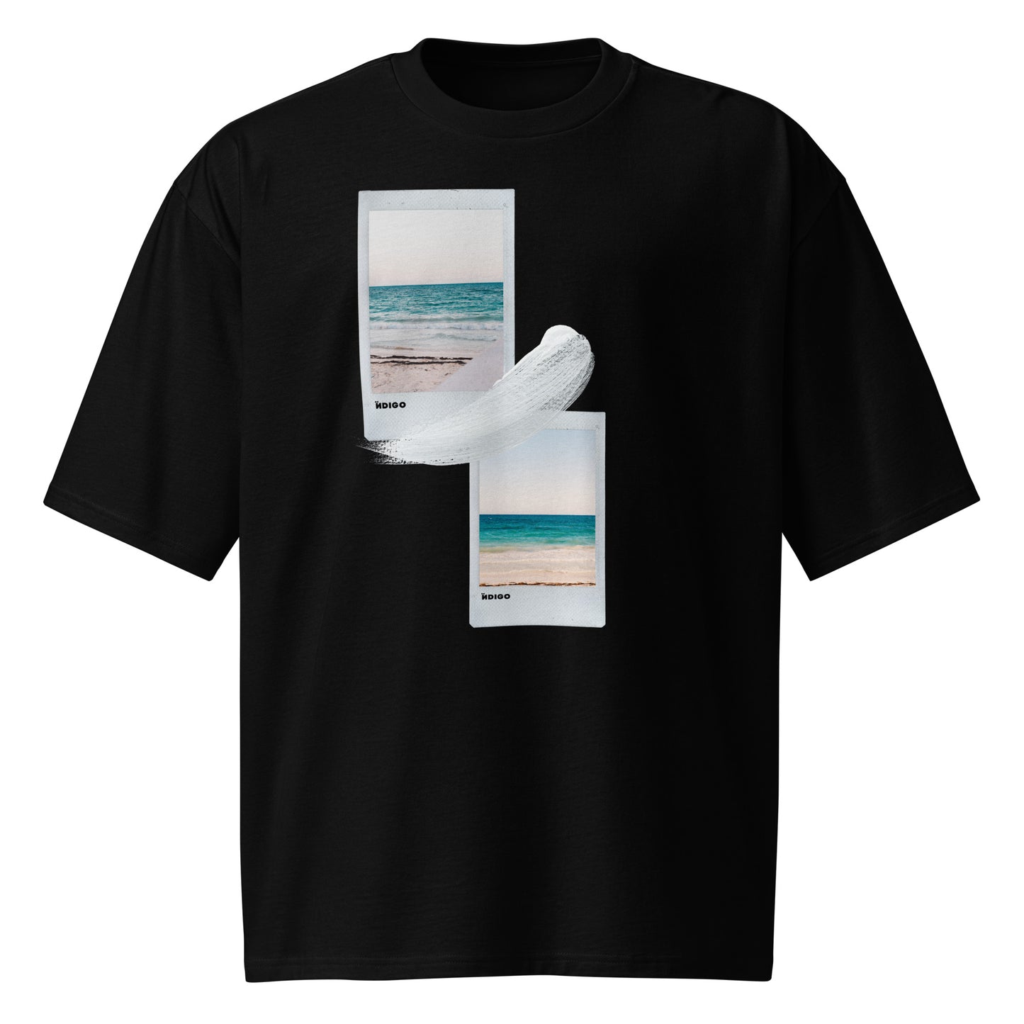 Ïndigo Polaroid Oversized heavyweight t-shirt