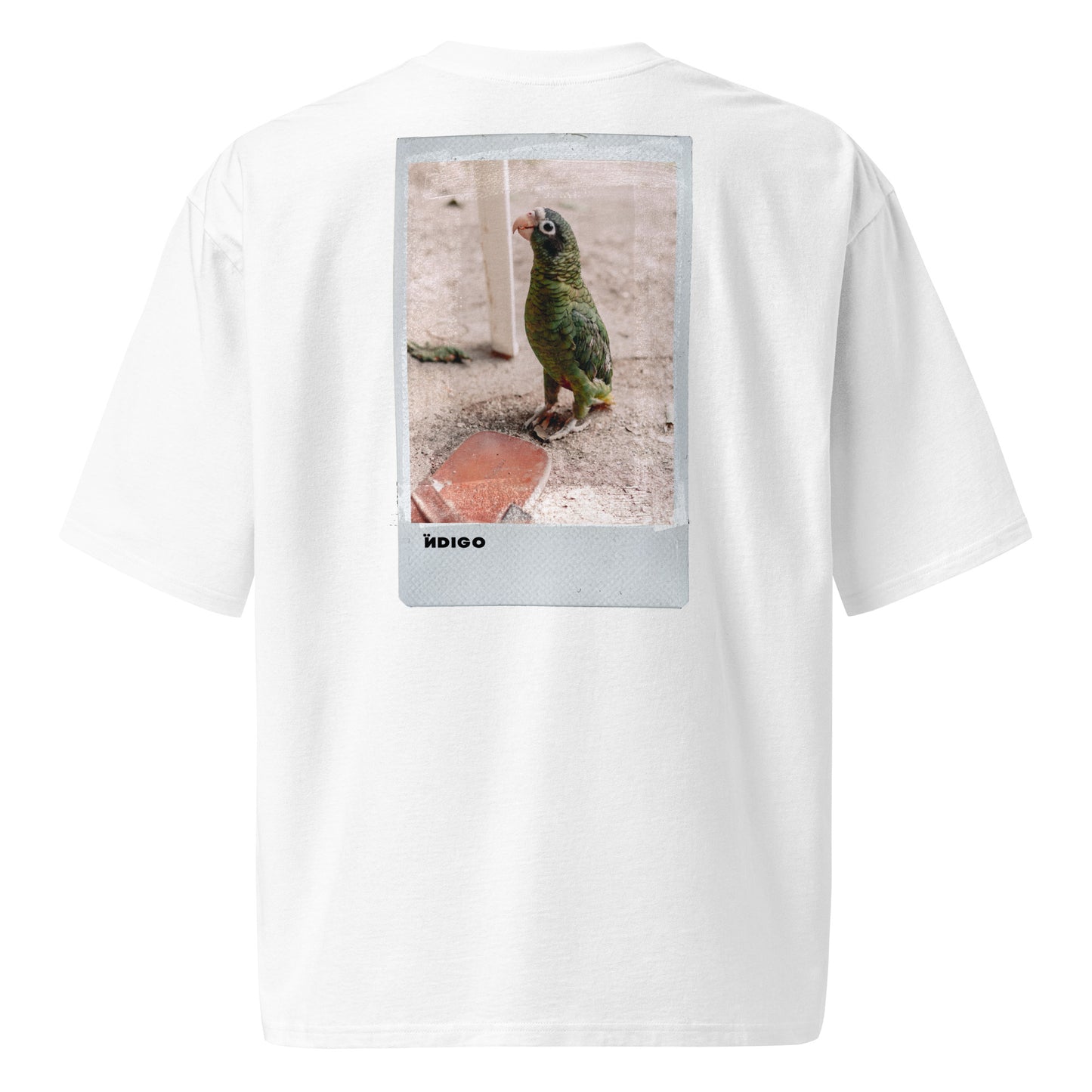 Ïndigo Polaroid Oversized heavyweight t-shirt