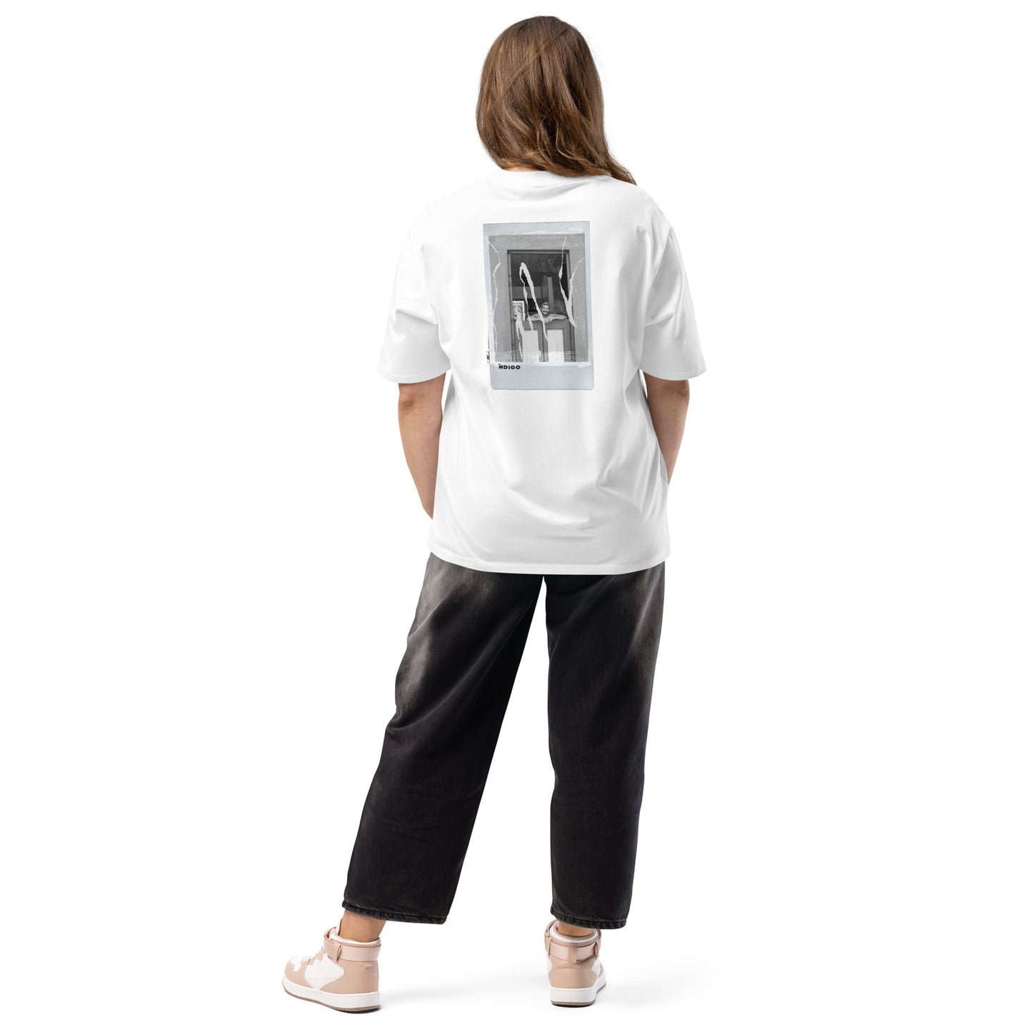 Ïndigo Polaroid Oversized heavyweight t-shirt