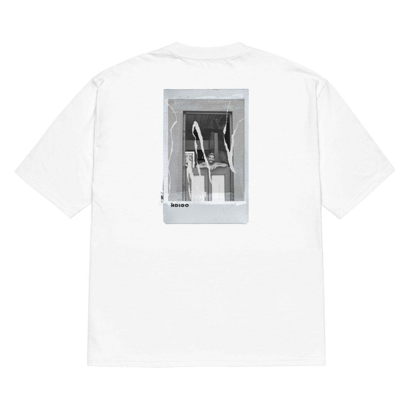 Ïndigo Polaroid Oversized heavyweight t-shirt