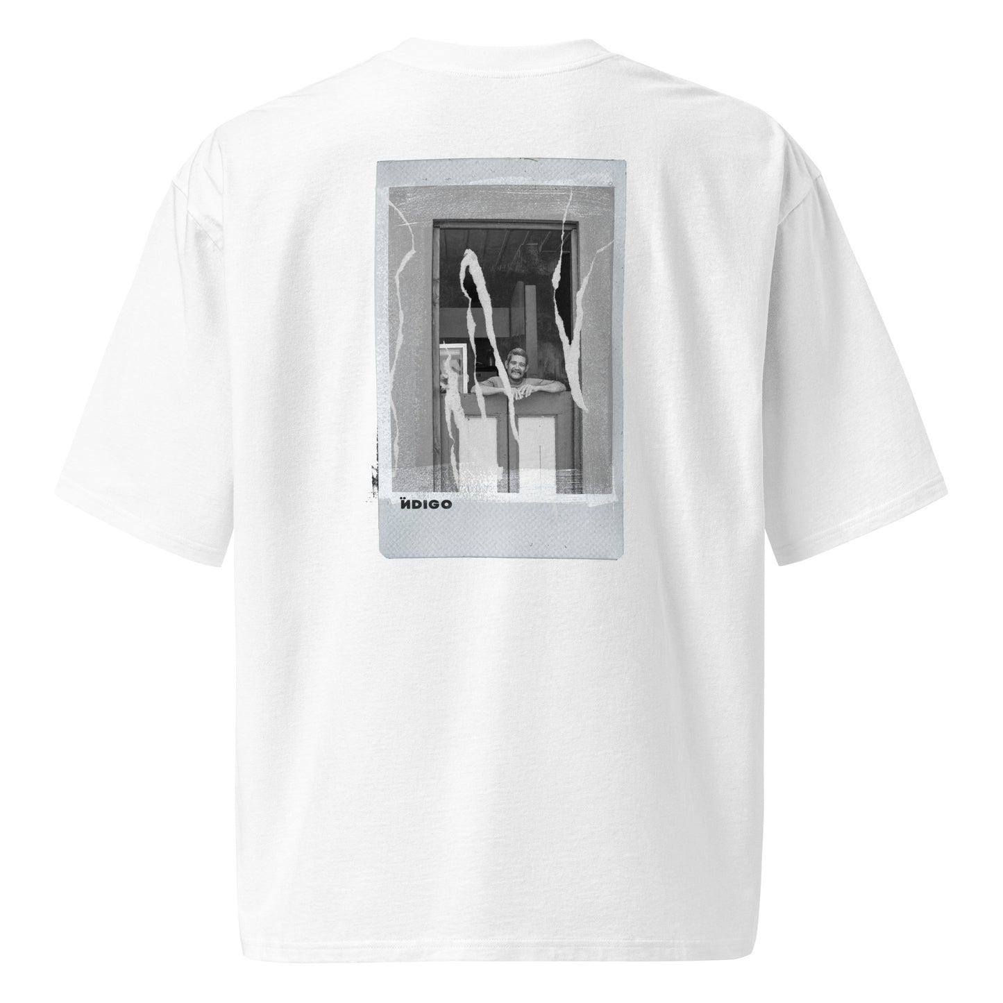 Ïndigo Polaroid Oversized heavyweight t-shirt