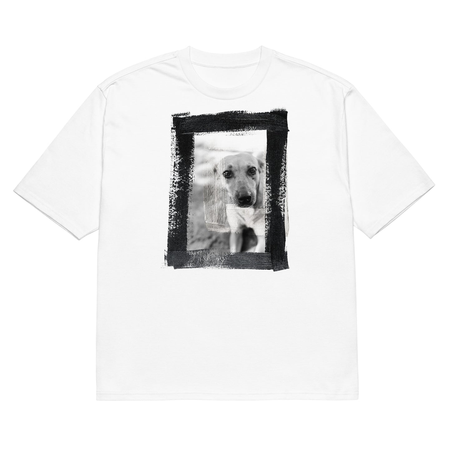 Ïndigo Beach dog Oversized t-shirt