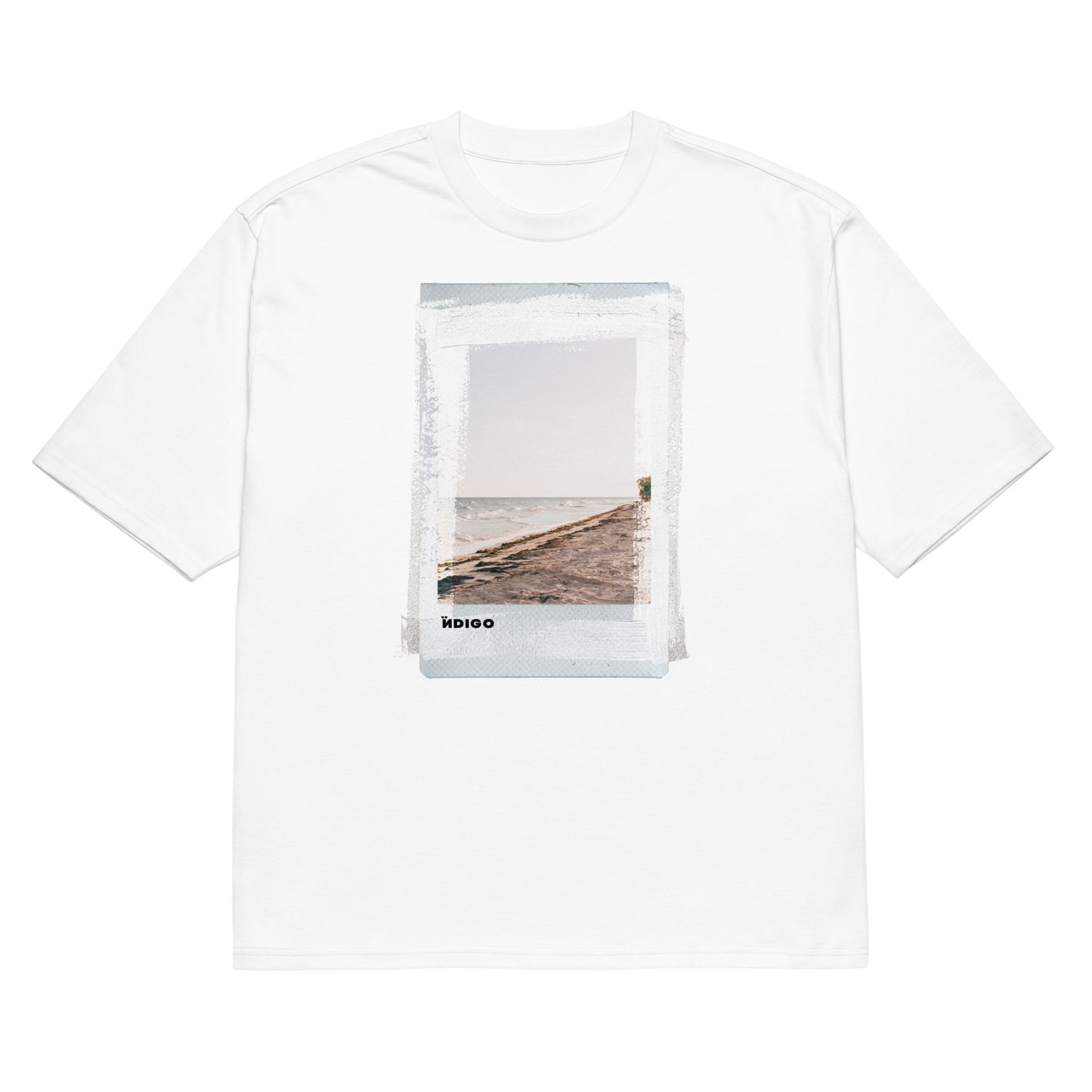 Ïndigo love's beach Oversized t-shirt