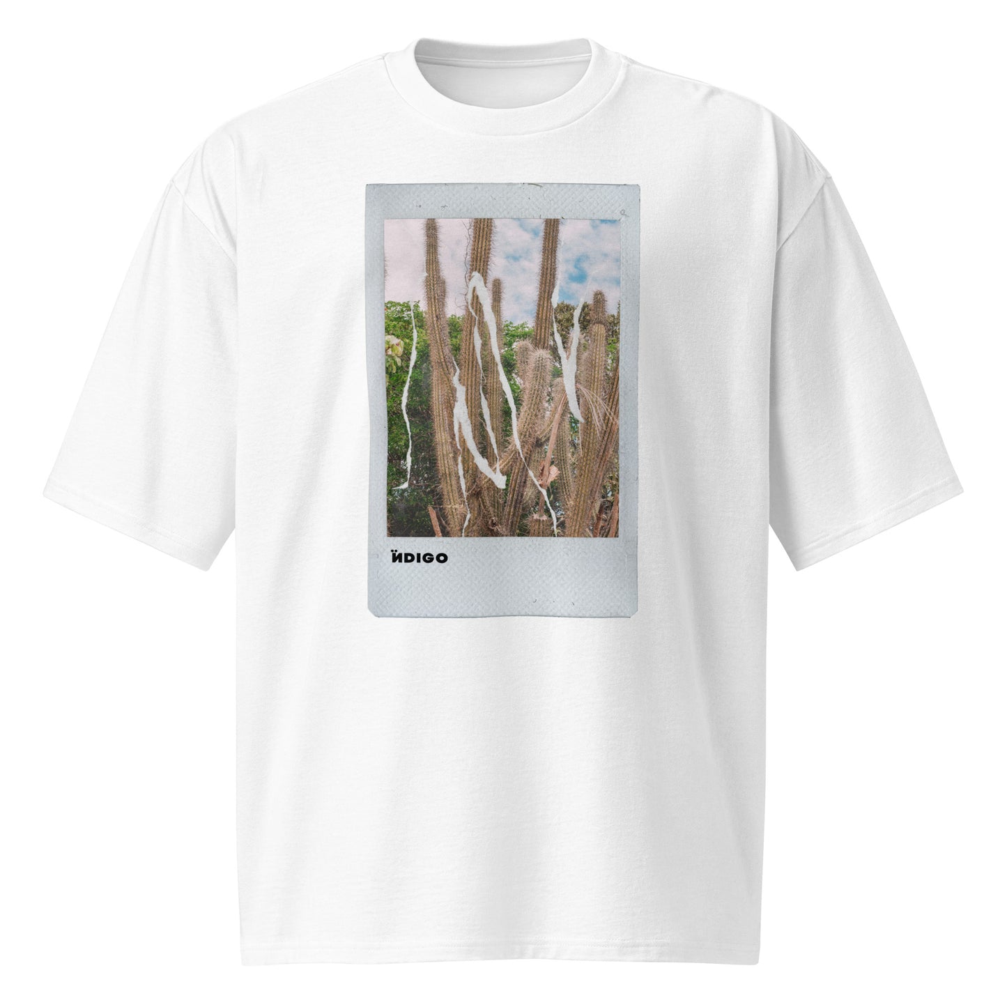 Ïndigo Polaroid Oversized heavyweight t-shirt