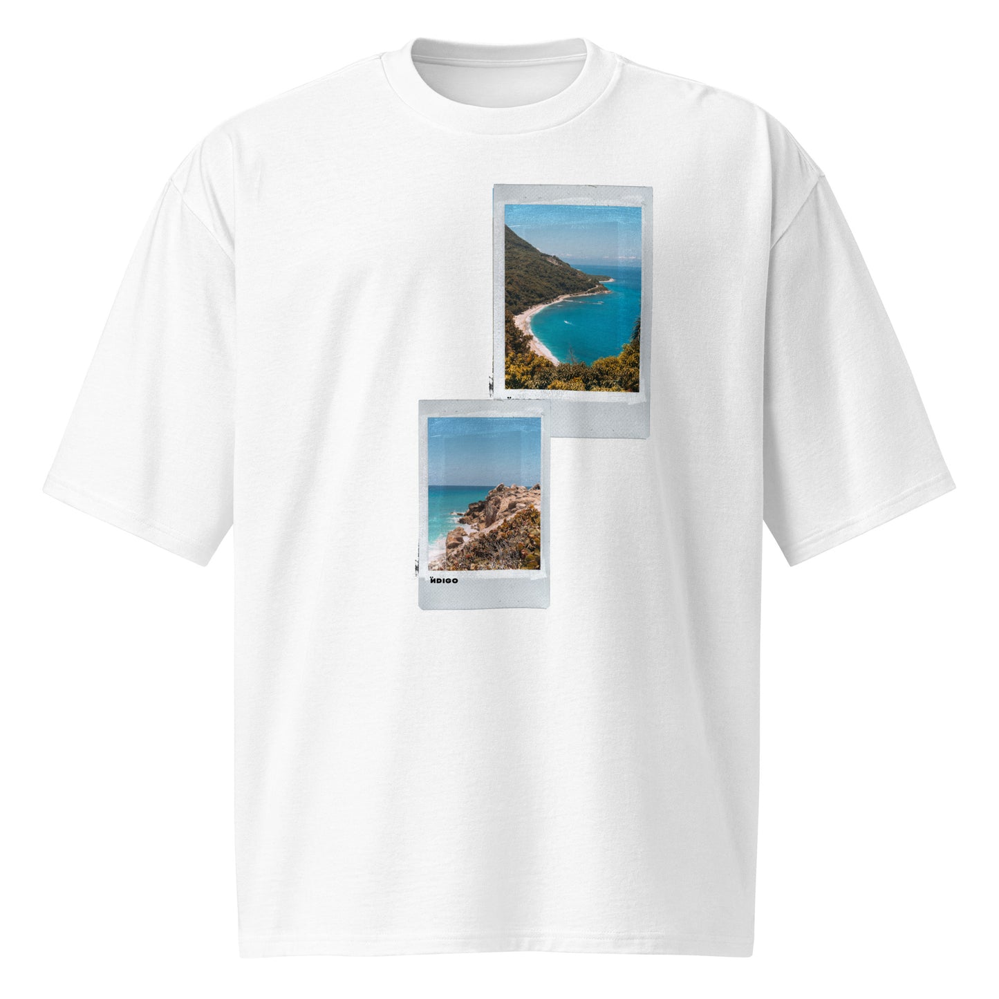 Ïndigo Polaroid Oversized heavyweight t-shirt