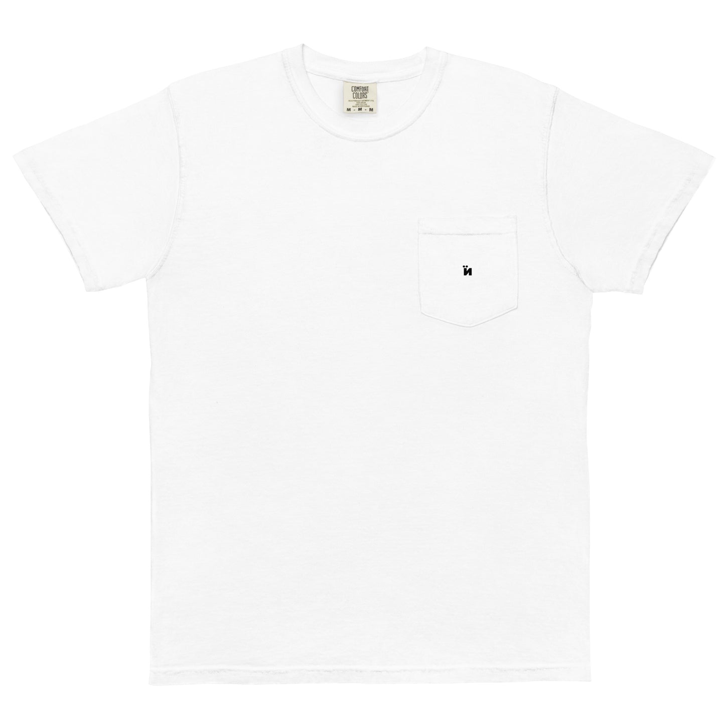 Ïndigo art III garment-dyed pocket t-shirt