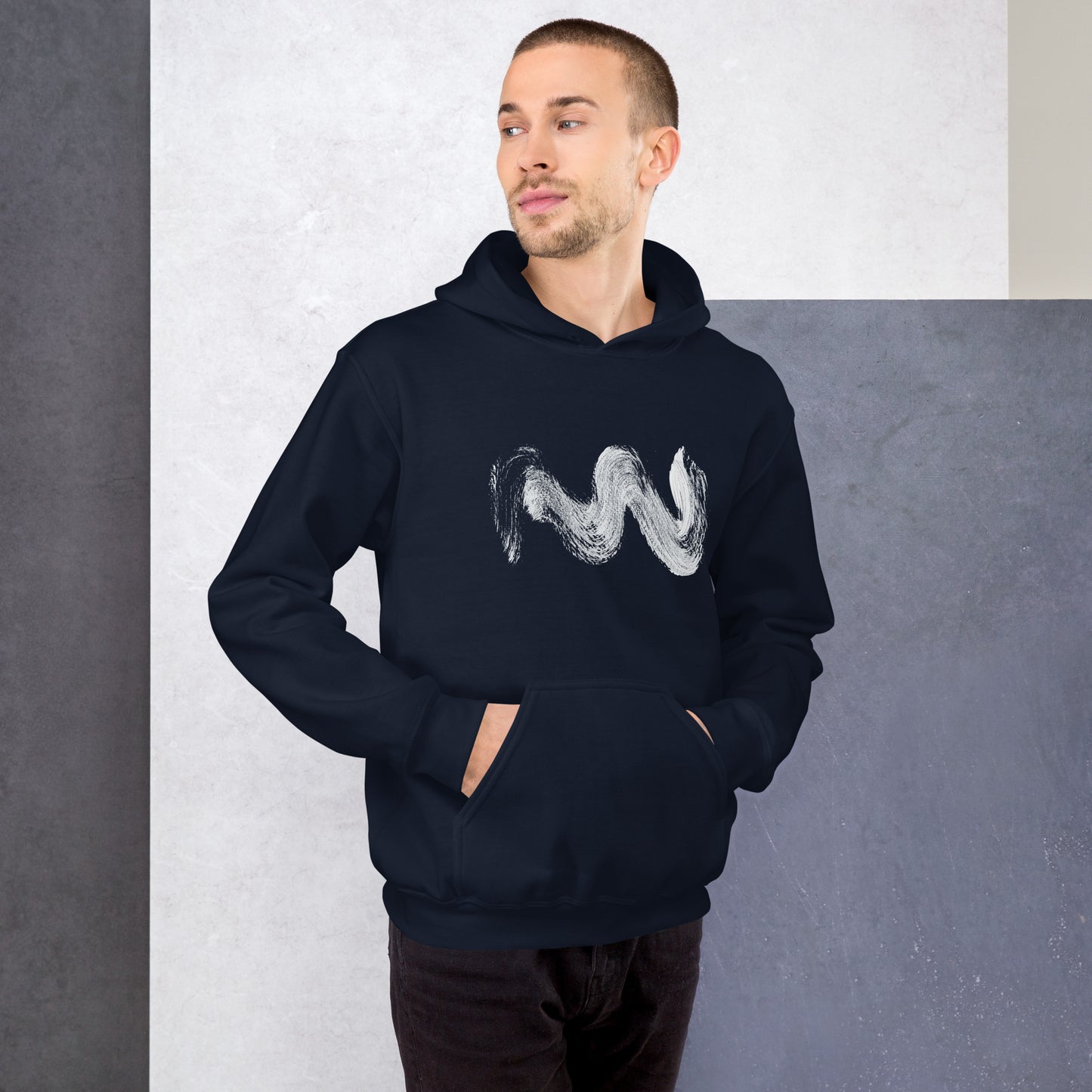 Ïndigo brush Unisex Hoodie