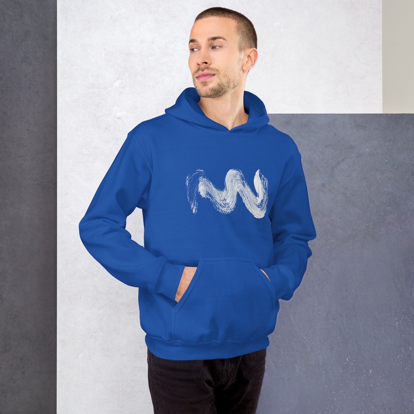 Ïndigo brush Unisex Hoodie