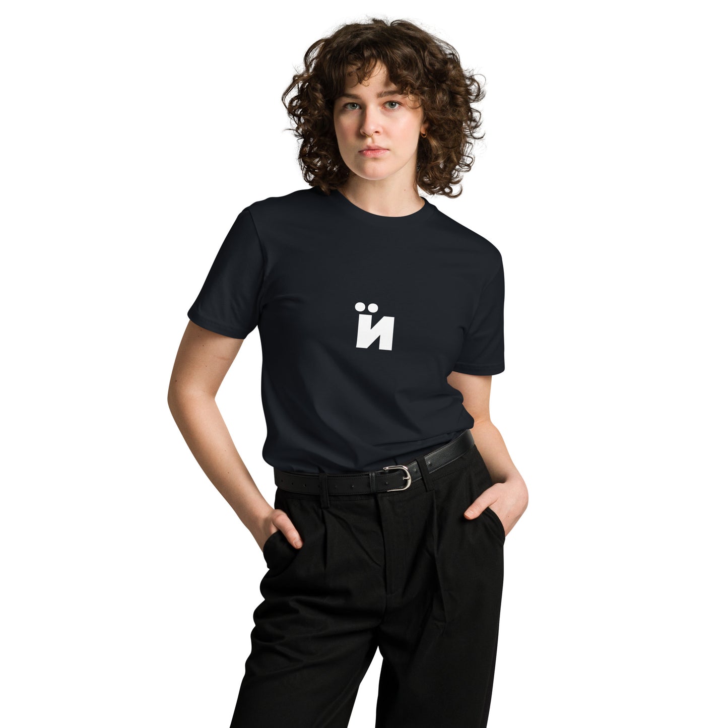 Ïndigo monogram Unisex  t-shirt