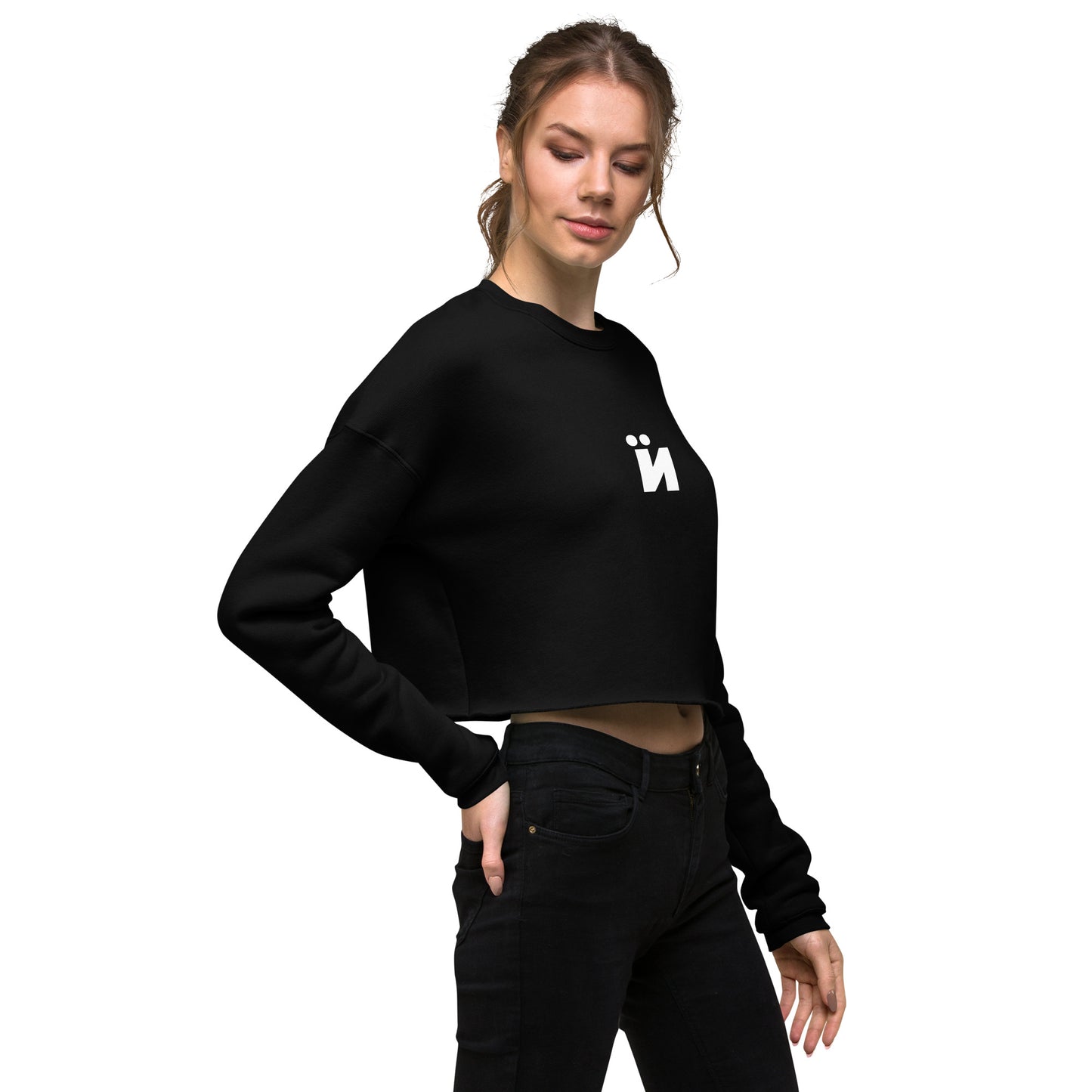 Ïndigo Crop Sweatshirt